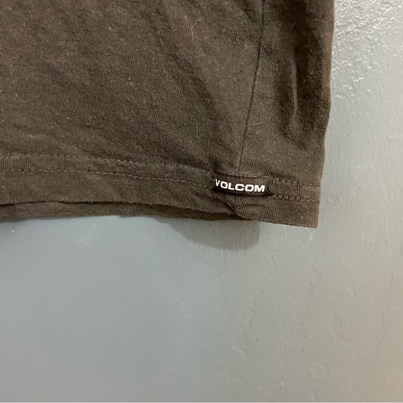Volcom Men’s Gray Short Sleeve Crewneck Logo Graphic Tee Size M - Picture 4 of 4